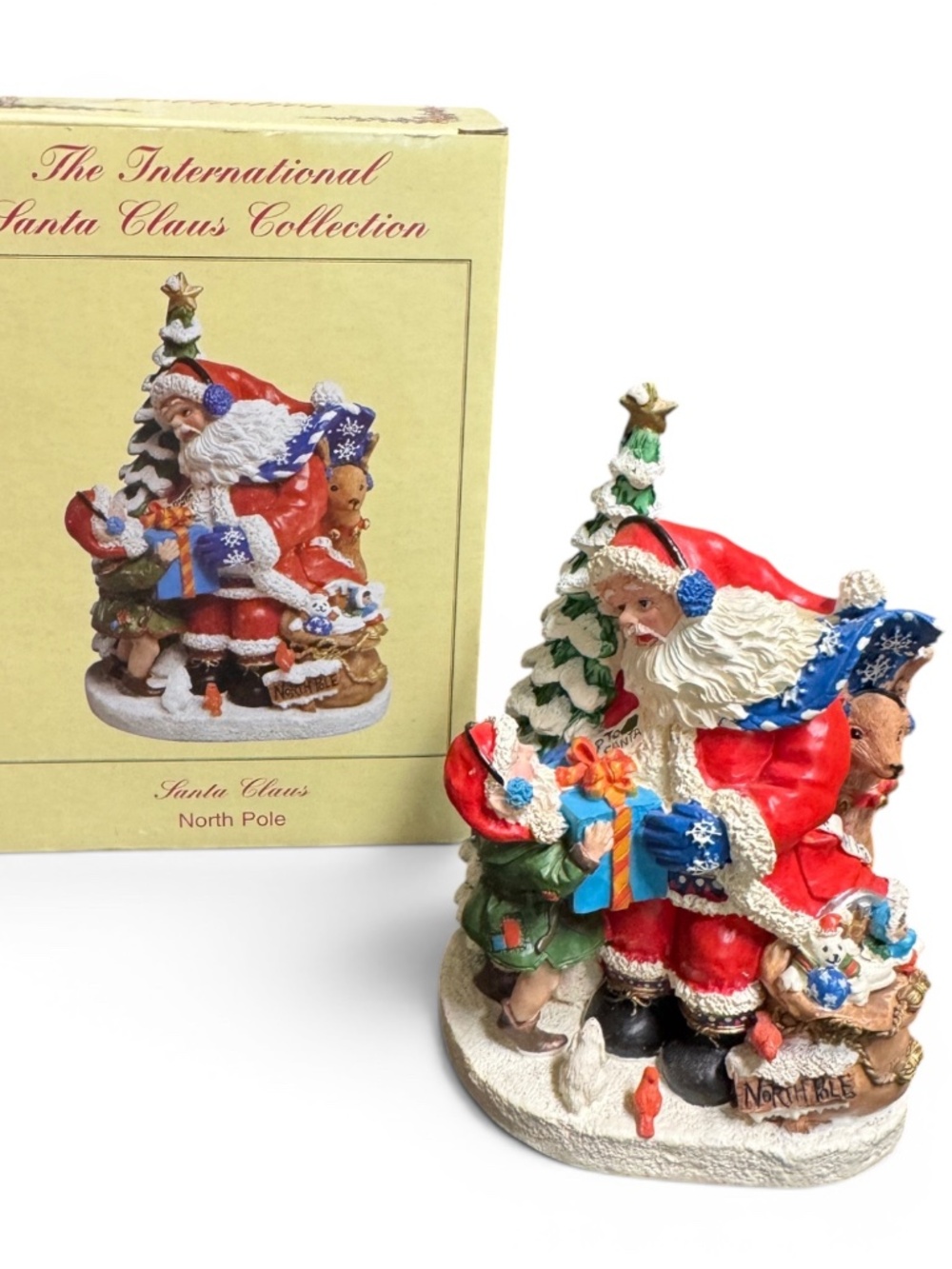 International Santa Claus Collection SC77 North Pole Santa w/ Box